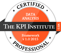 Certified Data Analysis Professional certification badge