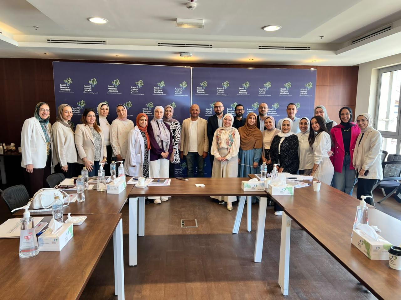 SGH Group (Saudi German Health) training delivery — classroom photo 2